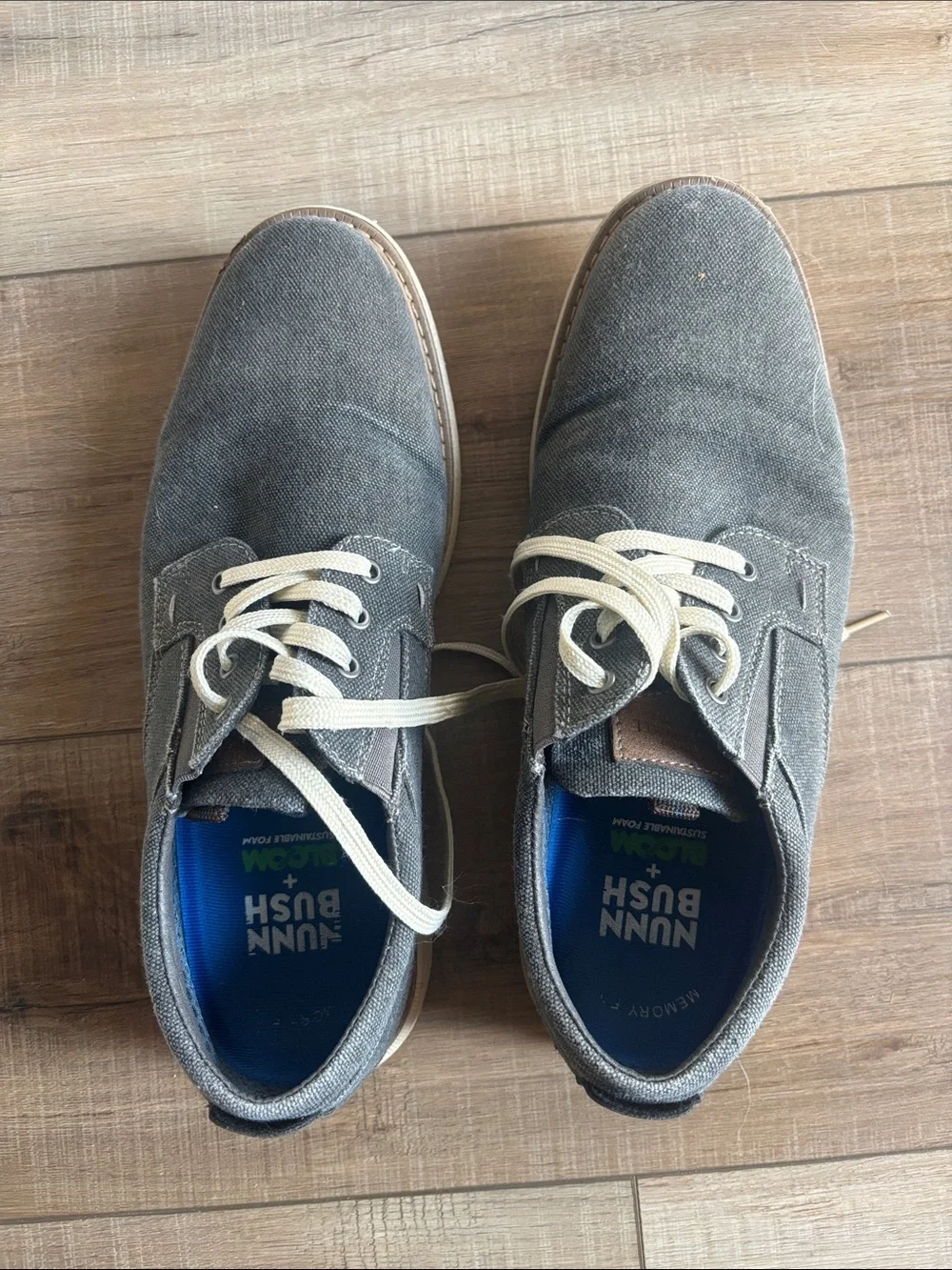 Casual Men's denim Canvas Lace-Up Shoes